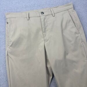 Polo Ralph Lauren Performance Chino Pants Mens 32x32 Khaki 100% Polyester